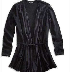 🍀LUCKY BRAND Feminine Romantic Drape Cardigan